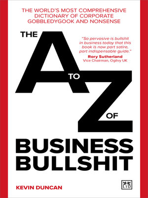 cover image of The A-Z of Business Bullshit